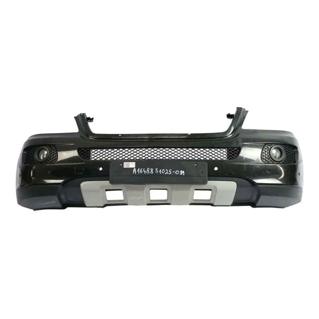 Mercedes ML W164 Zderzak Przedni Obsidian Black Czarny Metalik - 197 - SKU A1648851025-OB1 - Numer Części A1648851025