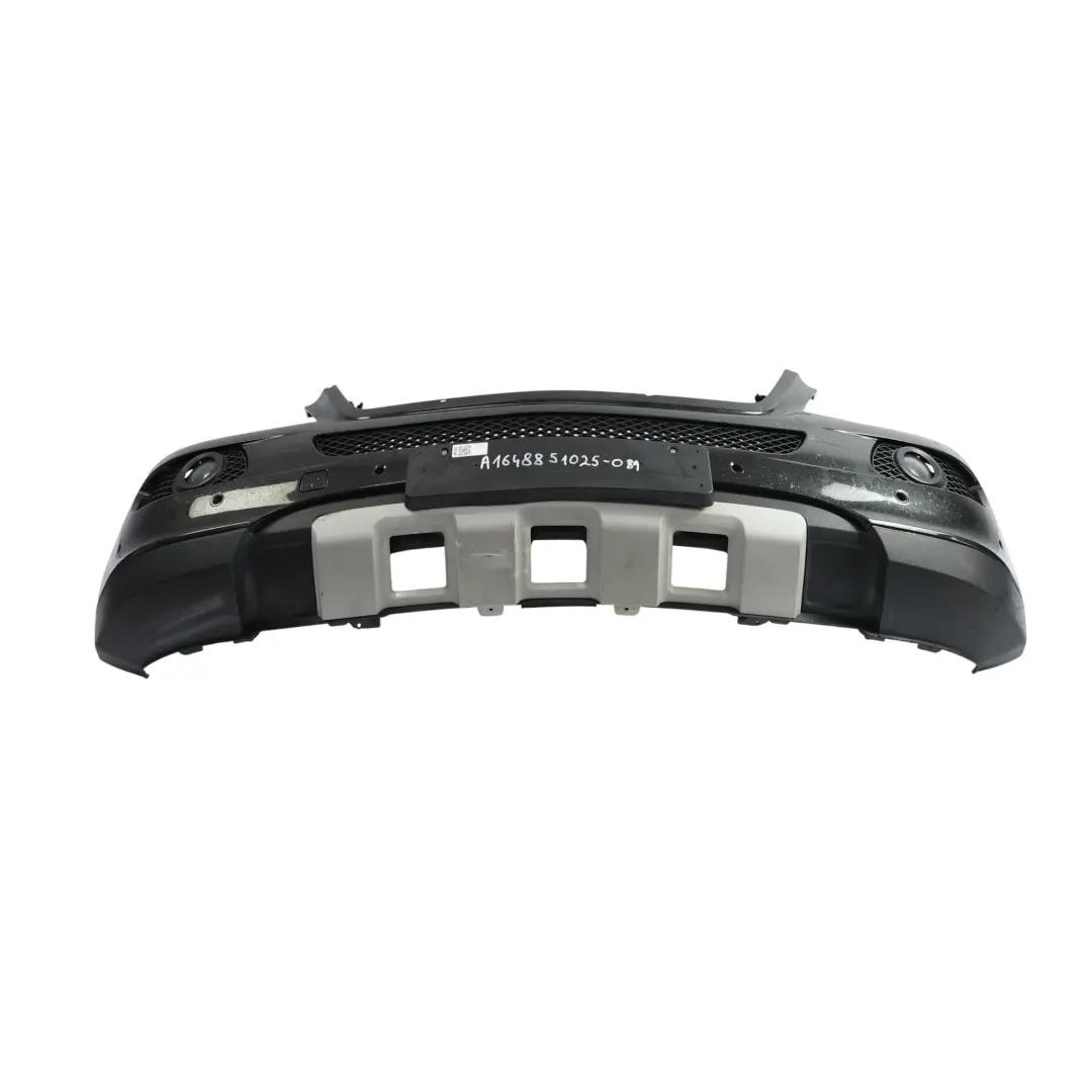 Mercedes ML W164 Front Bumper Trim Panel Obsidian Black Metallic - 197 - SKU A1648851025-OB1 - Part number A1648851025