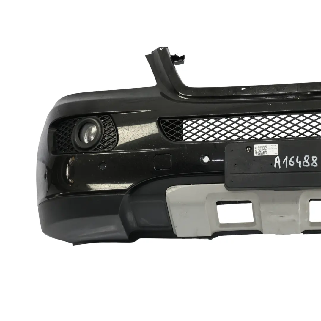 Front Bumper Trim Panel Obsidian Black Metallic - 197 to Mercedes ML W164 with Part number A1648851025 Mercedes ML W164 Front Bumper Trim Panel Obsidian Black Metallic - 197 - SKU A1648851025-OB1 - Part number A1648851025