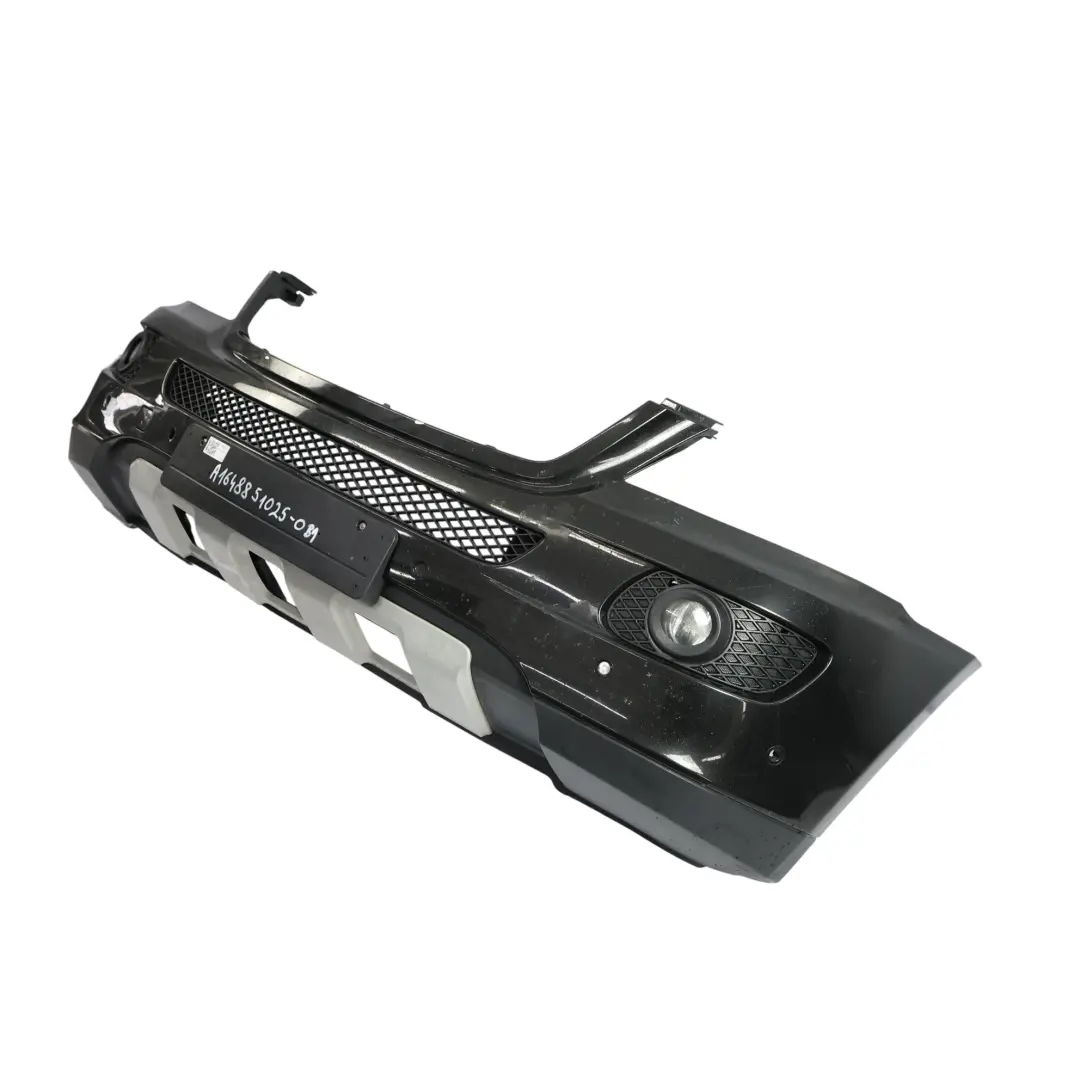 Mercedes ML W164 Front Bumper Trim Panel Obsidian Black Metallic - 197 - SKU A1648851025-OB1 - Part number A1648851025