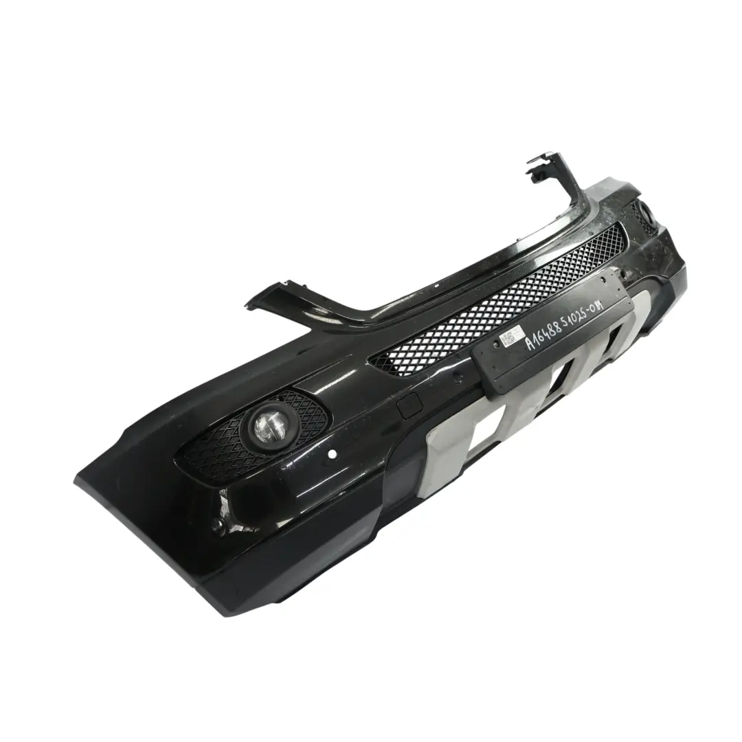 Front Bumper Trim Panel Obsidian Black Metallic - 197 to Mercedes ML W164 with Part number A1648851025 Mercedes ML W164 Front Bumper Trim Panel Obsidian Black Metallic - 197 - SKU A1648851025-OB1 - Part number A1648851025
