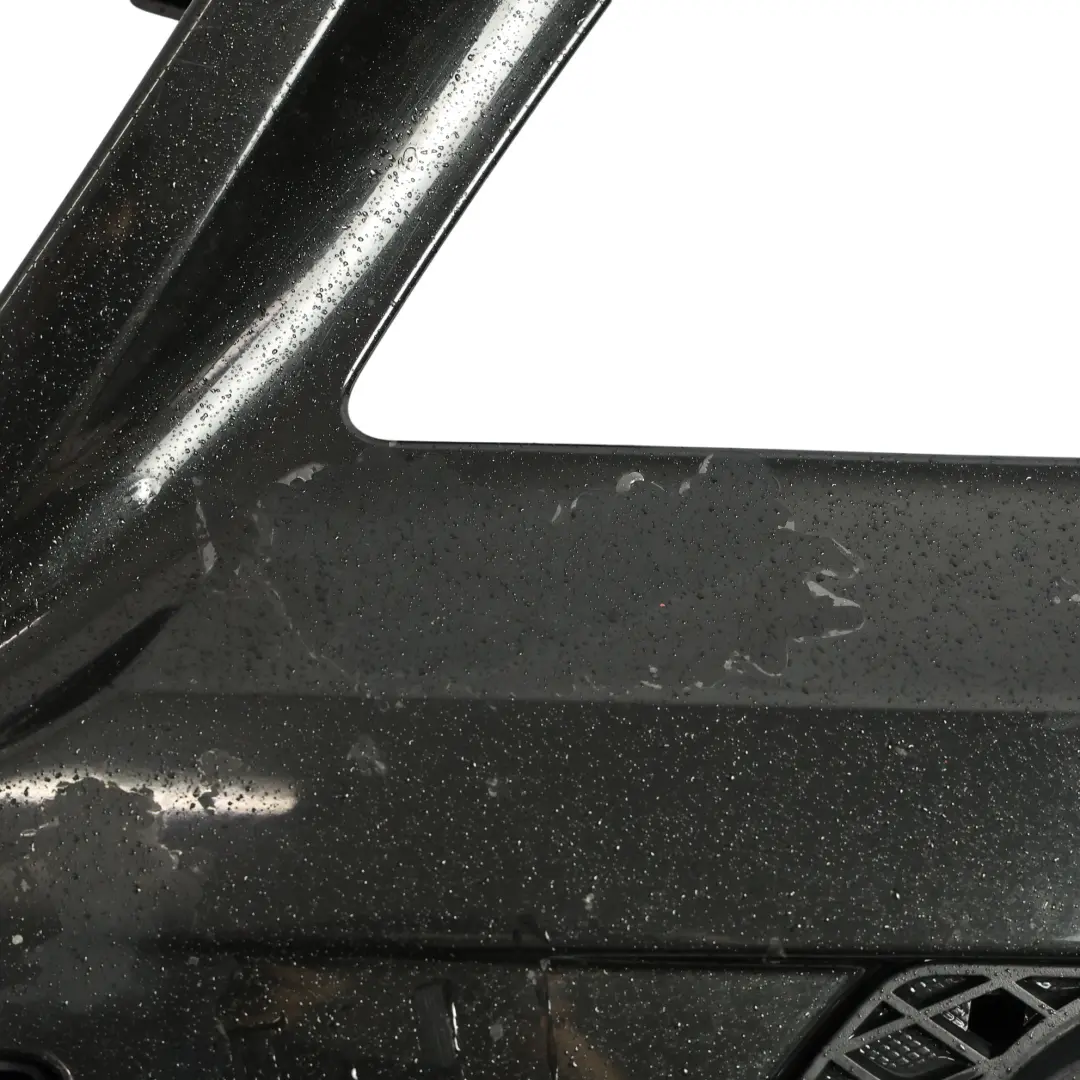 Front Bumper Trim Panel Obsidian Black Metallic - 197 to Mercedes ML W164 with Part number A1648851025 Mercedes ML W164 Front Bumper Trim Panel Obsidian Black Metallic - 197 - SKU A1648851025-OB1 - Part number A1648851025