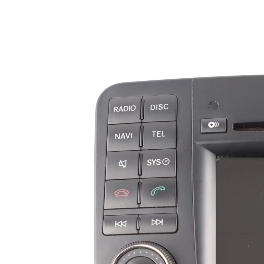 Display Screen Radio Multimedia GPS Sat Nav Head Unit to Mercedes W164 with Part number A1649007101 Mercedes W164 Display Screen Radio Multimedia GPS Sat Nav Head Unit - SKU A1649007101 - Part number A1649007101