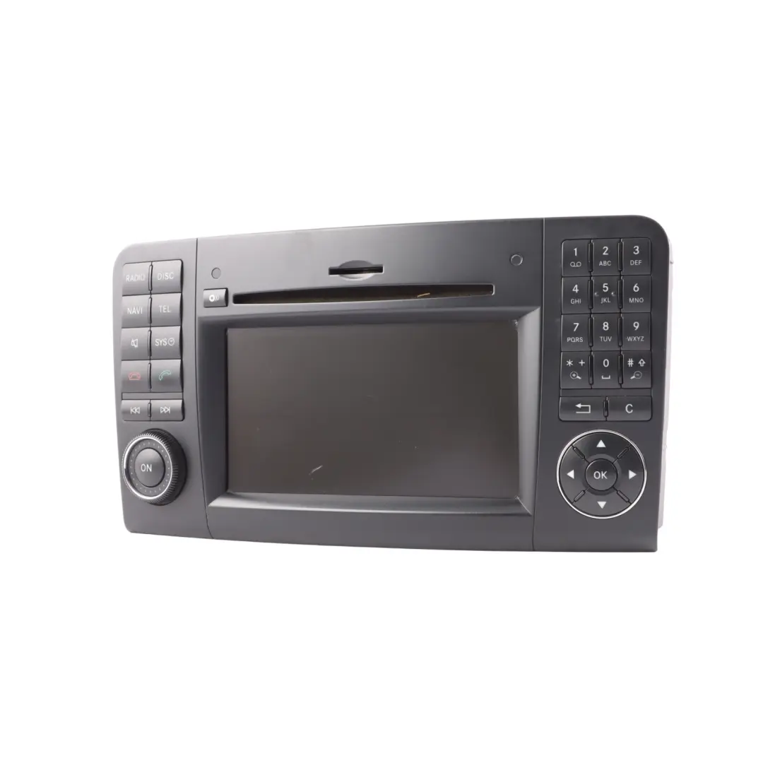 Display Screen Radio Multimedia GPS Sat Nav Head Unit to Mercedes W164 with Part number A1649007101 Mercedes W164 Display Screen Radio Multimedia GPS Sat Nav Head Unit - SKU A1649007101 - Part number A1649007101