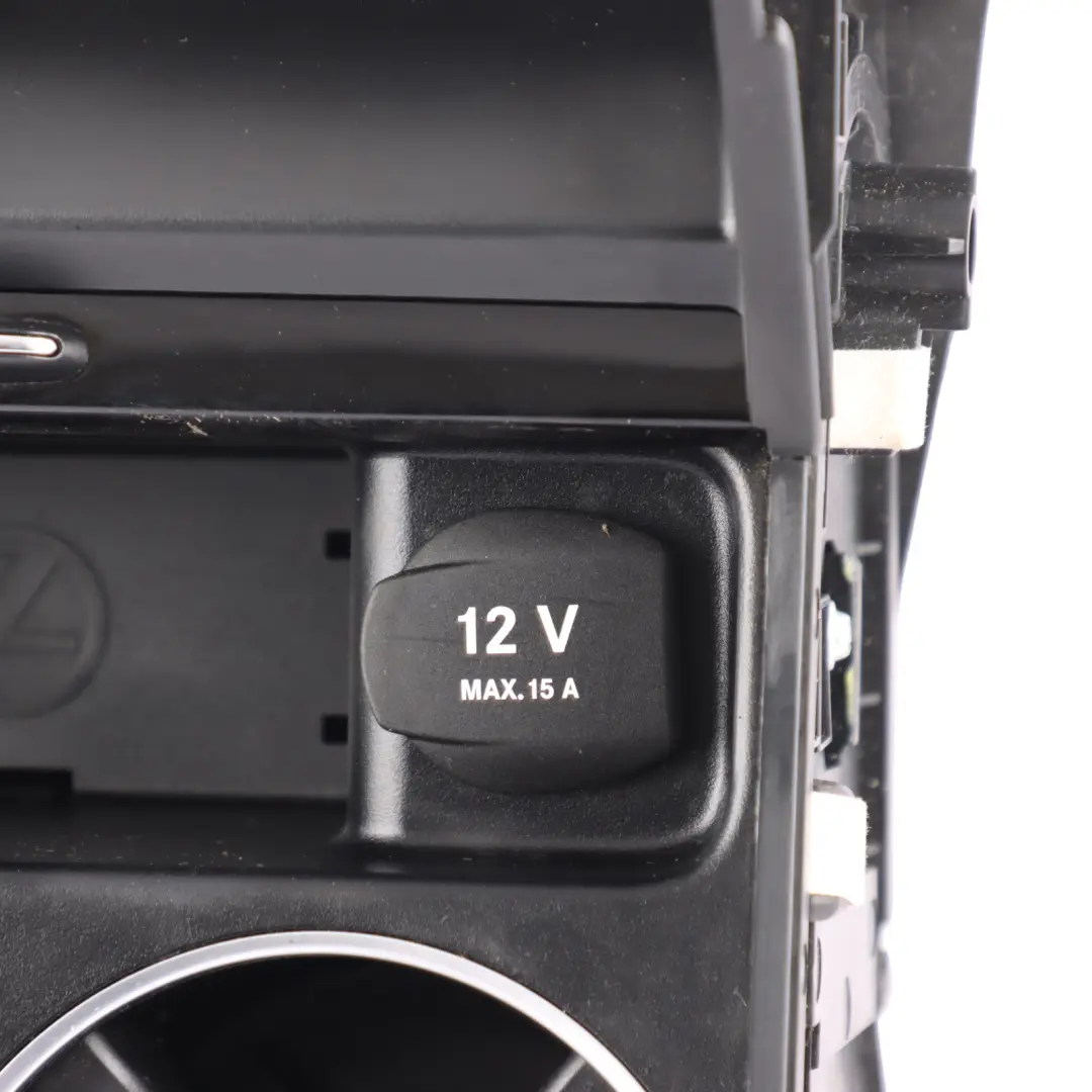Centre Console Cup Holder Storage Trim Piano Black to Mercedes ML W166 with Part number A1666806802 Mercedes ML W166 Centre Console Cup Holder Storage Trim Piano Black - SKU A1666806802 - Part number A1666806802