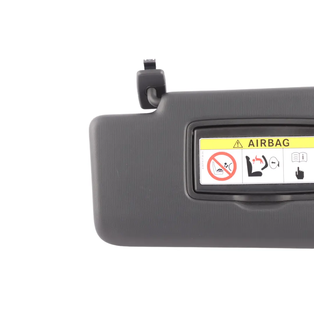 Sun Visor Interior Cover Sunvisor Black Left N/S to Mercedes ML W166 with Part number A1668100110 Mercedes ML W166 Sun Visor Interior Cover Sunvisor Black Left N/S - SKU A1668100110-1 - Part number A1668100110