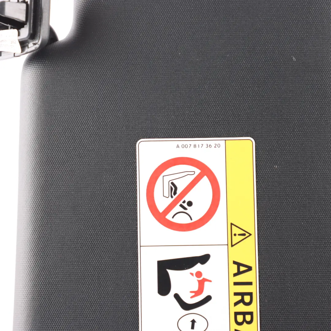 Mercedes ML W166 Sun Visor Interior Cover Sunvisor Black Left N/S - SKU A1668100110-1 - Part number A1668100110