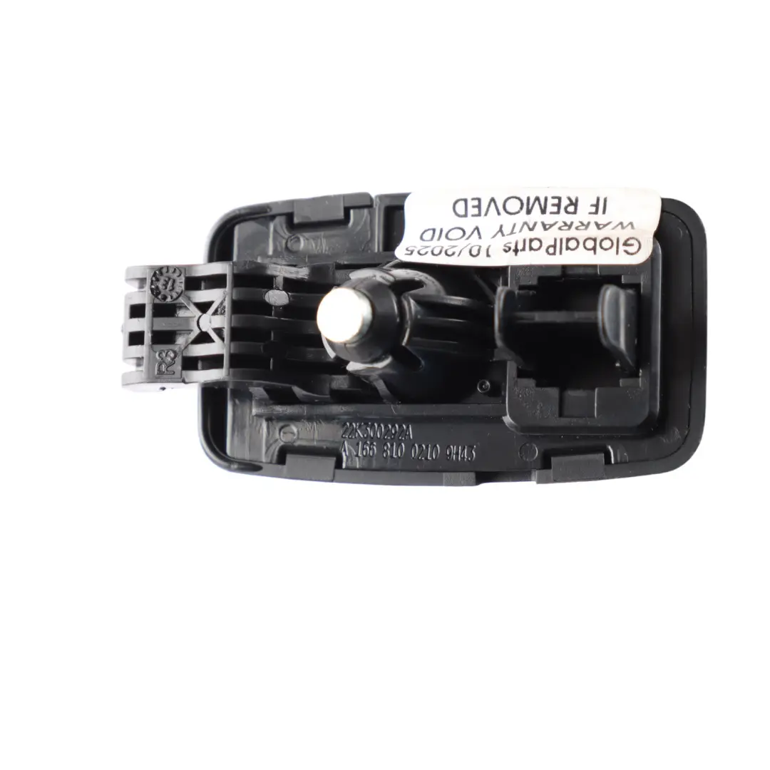 Aletta Parasole Interno Copertura Nero Destra per Mercedes ML W166 con numero di parte A1668100210 Mercedes ML W166 Aletta Parasole Interno Copertura Nero Destra - SKU A1668100210-2 - Numero di parte A1668100210