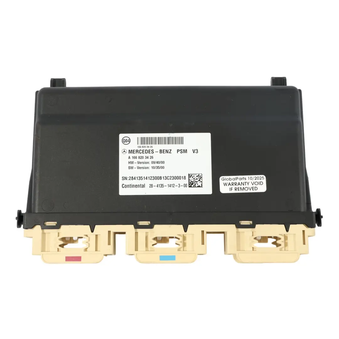 Unità Modulo Sedili Anteriori Sinistra Destra per Mercedes W166 C292 con numero di parte A1668203426 Mercedes W166 C292 Unità Modulo Sedili Anteriori Sinistra Destra - SKU A1668203426 - Numero di parte A1668203426