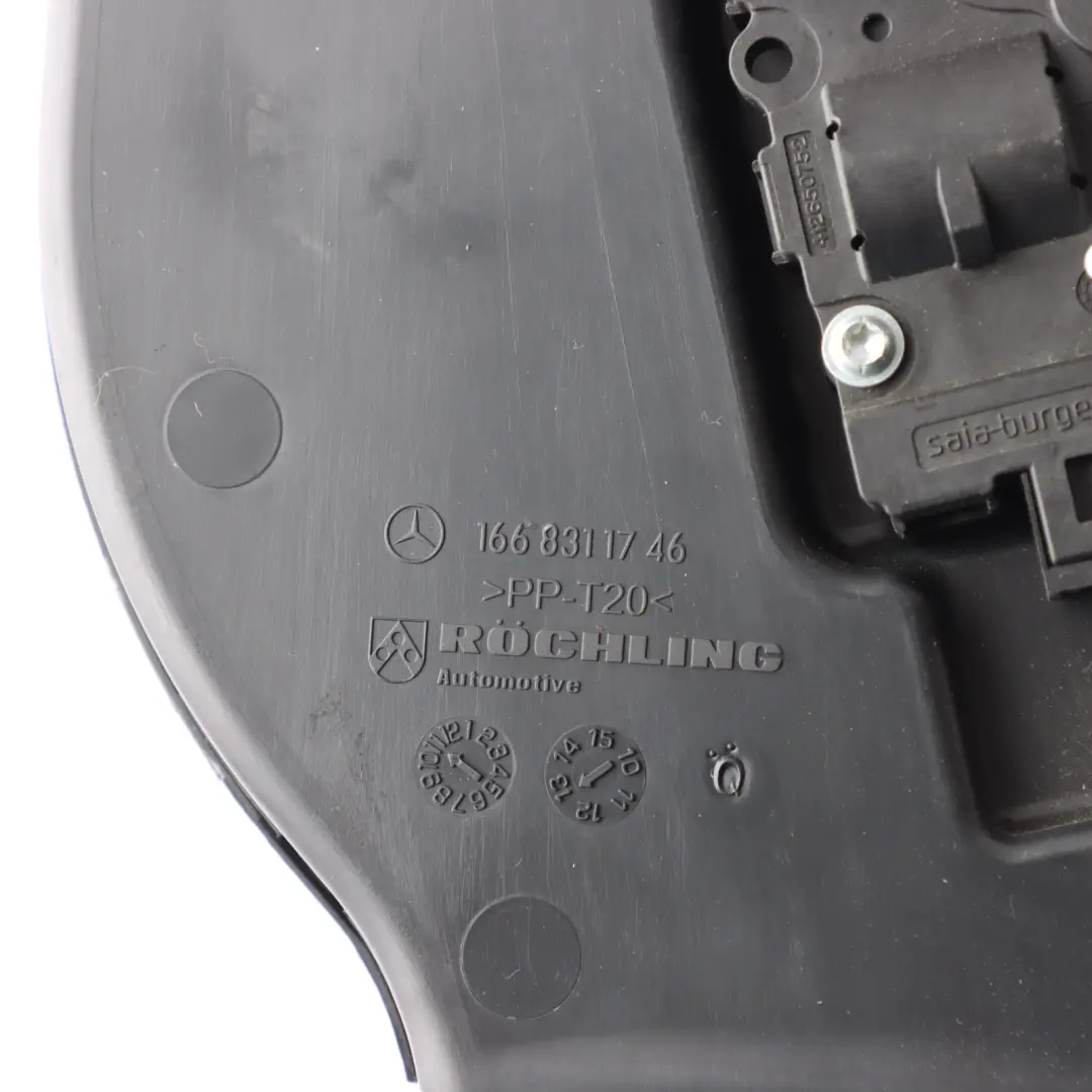 Mercedes ML W166 Rear Air Vent Duct Fresh Channel Left N/S - SKU A1668311746 - Part number A1668311746