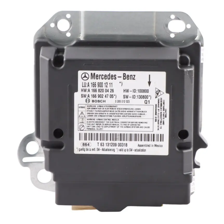 Mercedes ML W166 GL X166 Air Module Control Unit ECU Module Sensor - SKU A1669001211 - Part number A1669001211