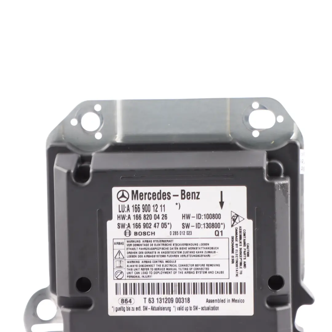 Mercedes ML W166 GL X166 Air Module Control Unit ECU Module Sensor - SKU A1669001211 - Part number A1669001211