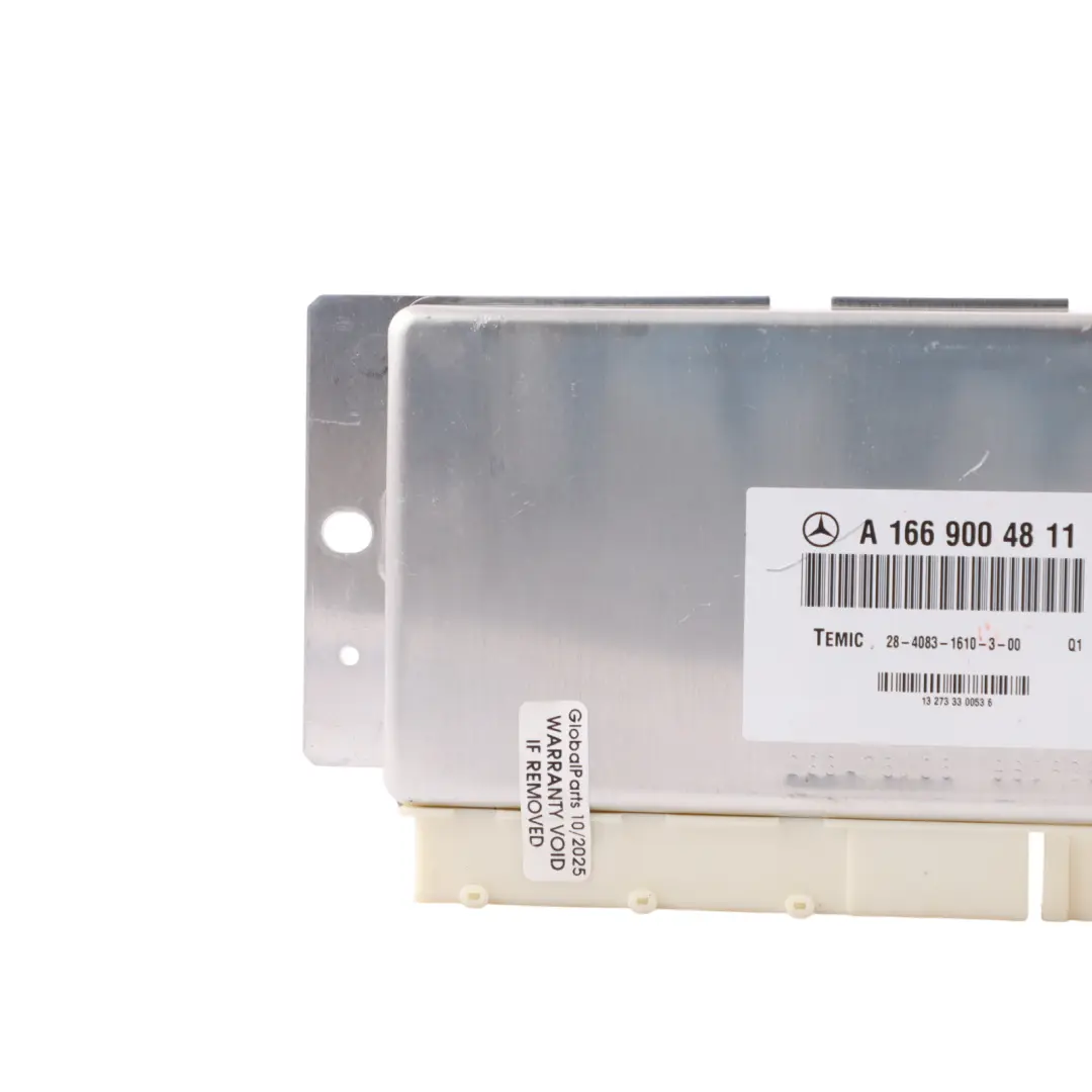 Mercedes ML W166 GL X166 Air Suspension Control Unit Module ECU - SKU A1669004811 - Part number A1669004811