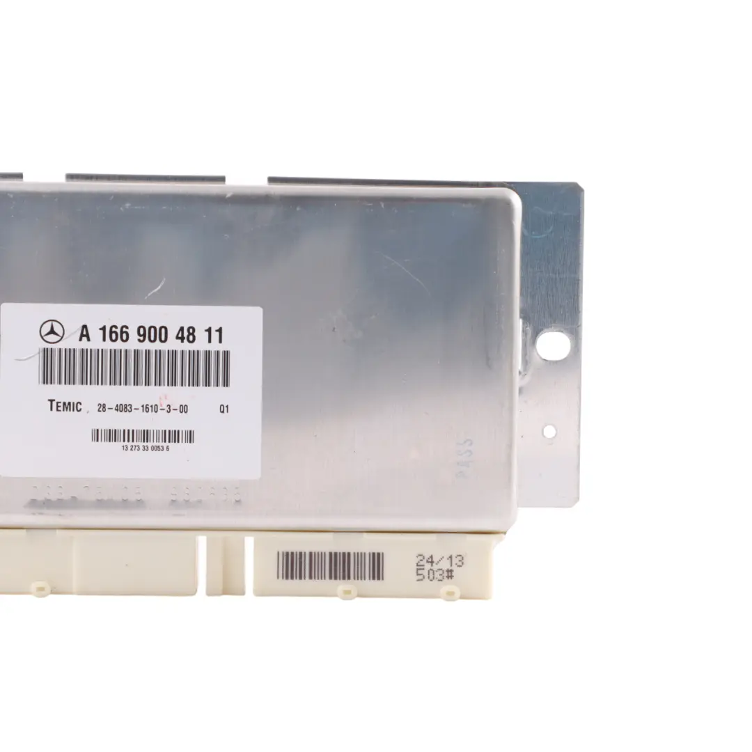 Suspension Control Unit Module ECU to Mercedes ML W166 GL X166 Air with Part number A1669004811 Mercedes ML W166 GL X166 Air Suspension Control Unit Module ECU - SKU A1669004811 - Part number A1669004811