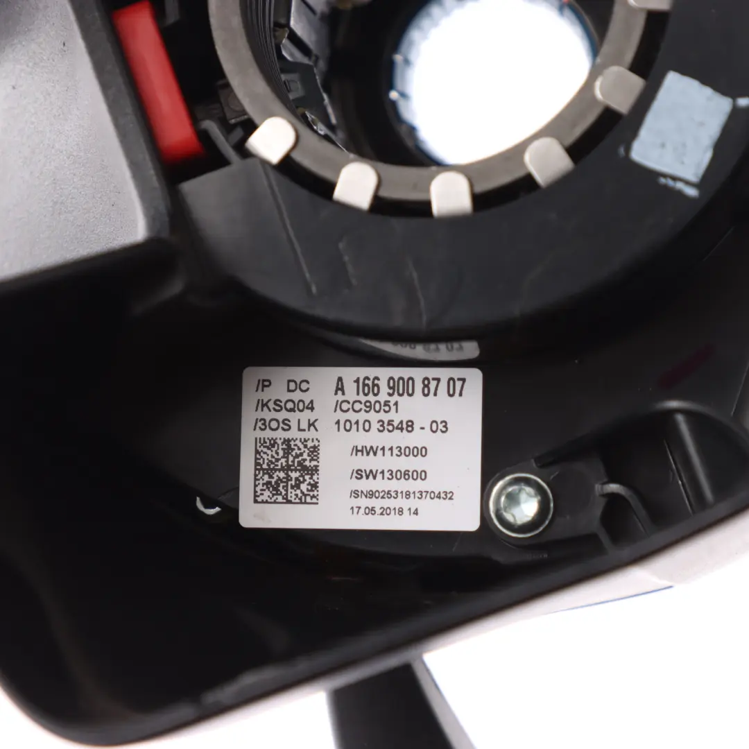 Mercedes ML W166 Switch Cluster Steering Column Wiper Stalk Slip - SKU A1669008707 - Part number A1669008707