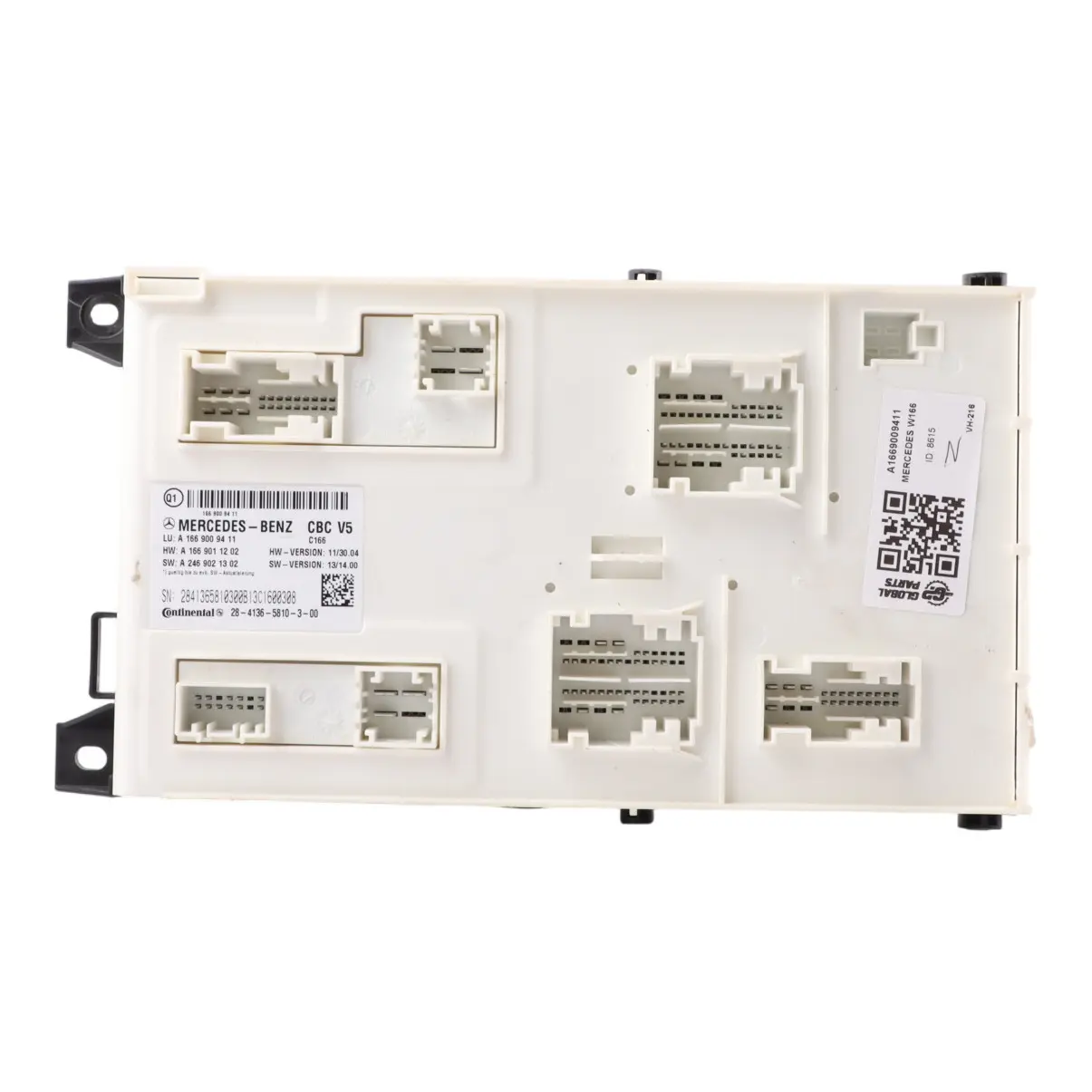 Mercedes ML W166 GL X166 Body Comfort Control Unit SAM Module ECU A2139003208