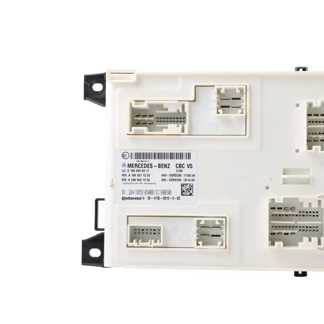 Mercedes ML W166 GL X166 Body Comfort Control Unit SAM Module ECU A2139003208 - SKU A1669009411 - Part number A1669009411