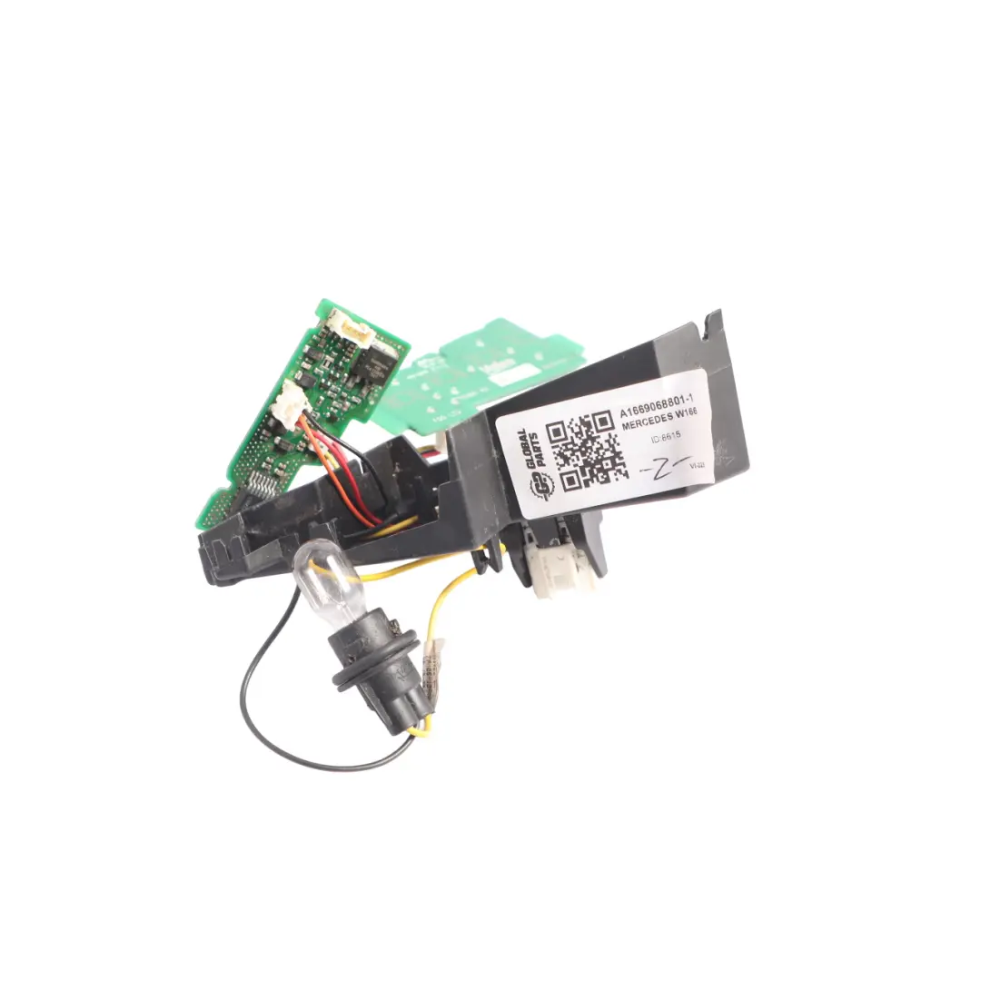 Lamp Light Bulb Socket Mount Right O/S to Mercedes W166 Rear Tailgate with Part number A1669068801 Mercedes W166 Rear Tailgate Lamp Light Bulb Socket Mount Right O/S - SKU A1669068801-1 - Part number A1669068801