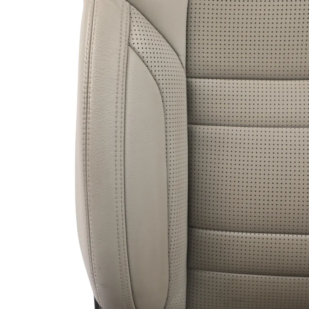 Mercedes ML W166 AMG Front Seat Heated Electric Fabric Leather Beige Left N/S - SKU A1669107913 - Part number A1669107913