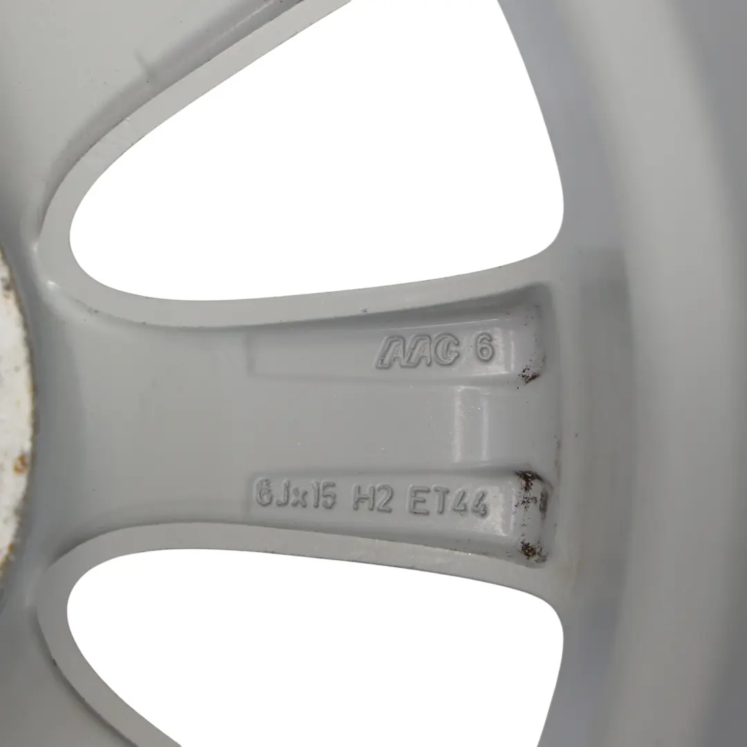 Alloy Wheel Rim 15" ET:44 6J to Mercedes W169 Silver with Part number A1694010002 Mercedes W169 Silver Alloy Wheel Rim 15" ET:44 6J - SKU A1694010002-1 - Part number A1694010002