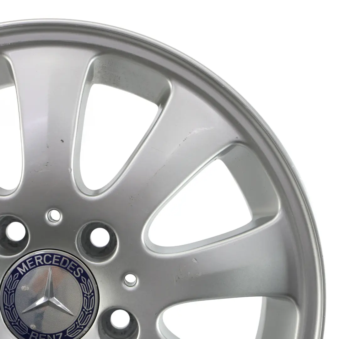 Mercedes W169 Silver Alloy Wheel Rim 15" ET:44 6J - SKU A1694010002-1 - Part number A1694010002