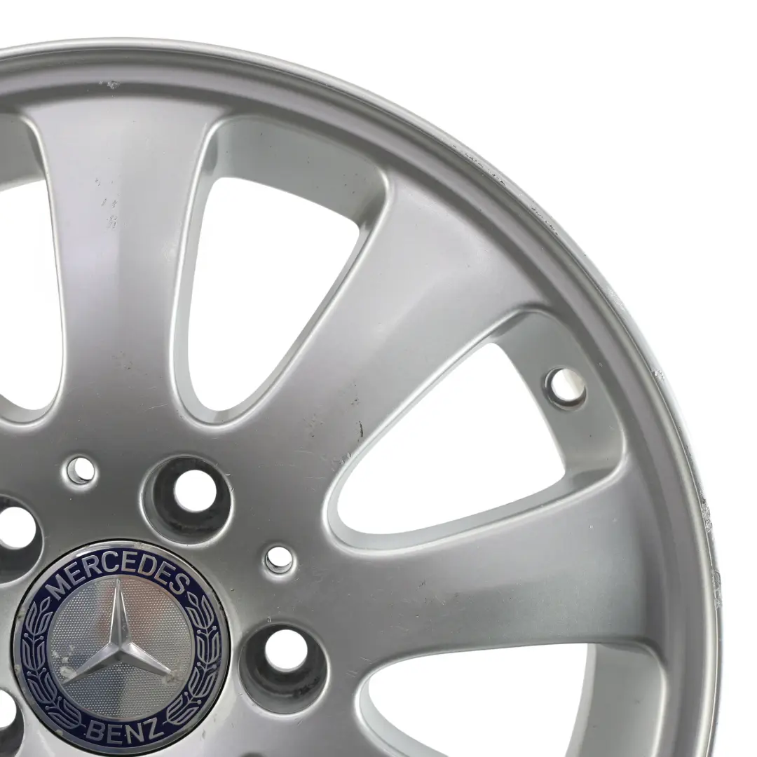 Mercedes W169 Silver Alloy Wheel Rim 15" ET:44 6J - SKU A1694010002-2 - Part number A1694010002