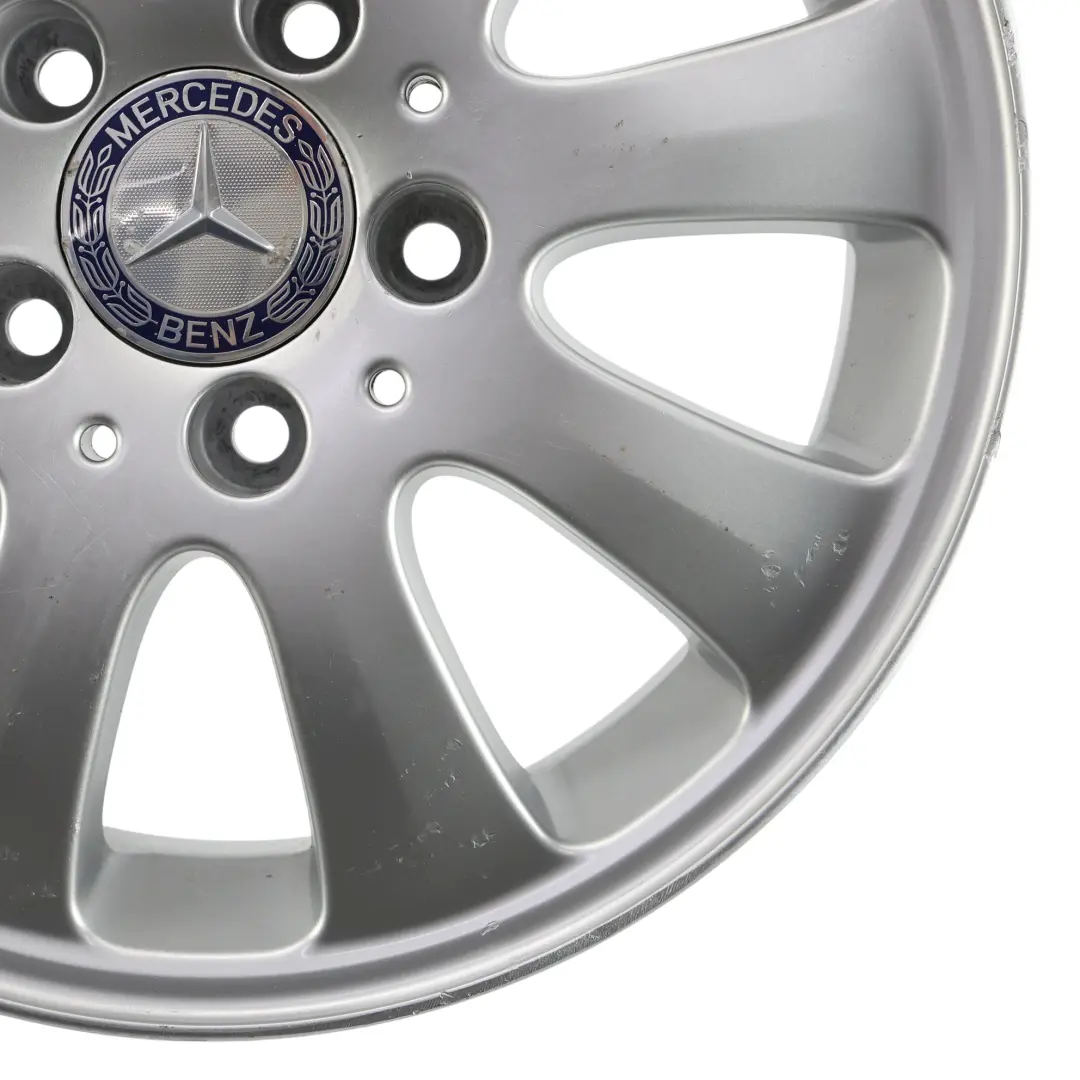 Mercedes W169 Silver Alloy Wheel Rim 15" ET:44 6J - SKU A1694010002-2 - Part number A1694010002