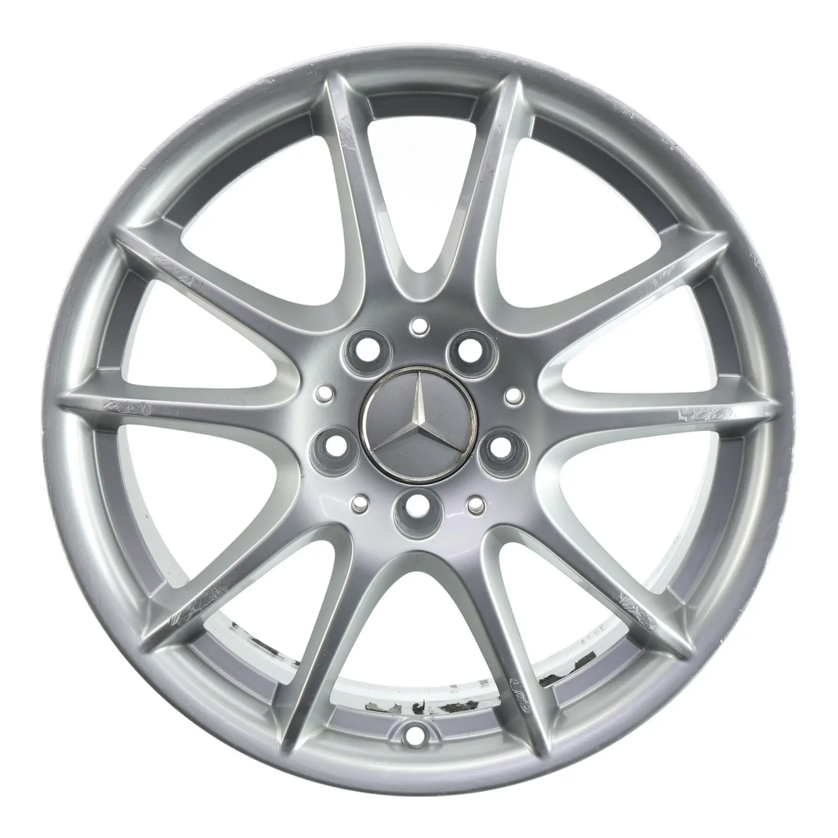 Cerchio Mercedes W169 W245 Argento Lega 17" 7J Et:49 A1694012602