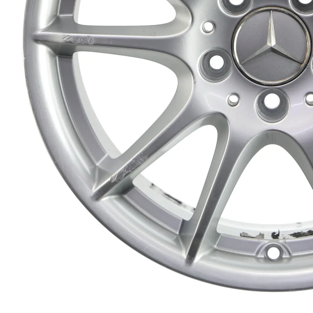 Wheel Rim Mercedes W169 W245 Silver Alloy 17" 7J ET:49 - SKU A1694012602-1 - Part number A1694012602