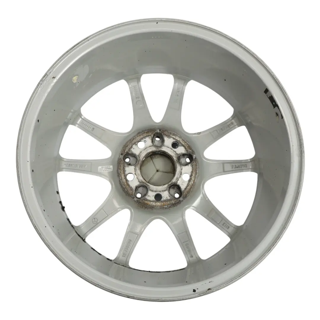 Wheel Rim Mercedes W169 W245 Silver Alloy 17" 7J ET:49 - SKU A1694012602-2 - Part number A1694012602