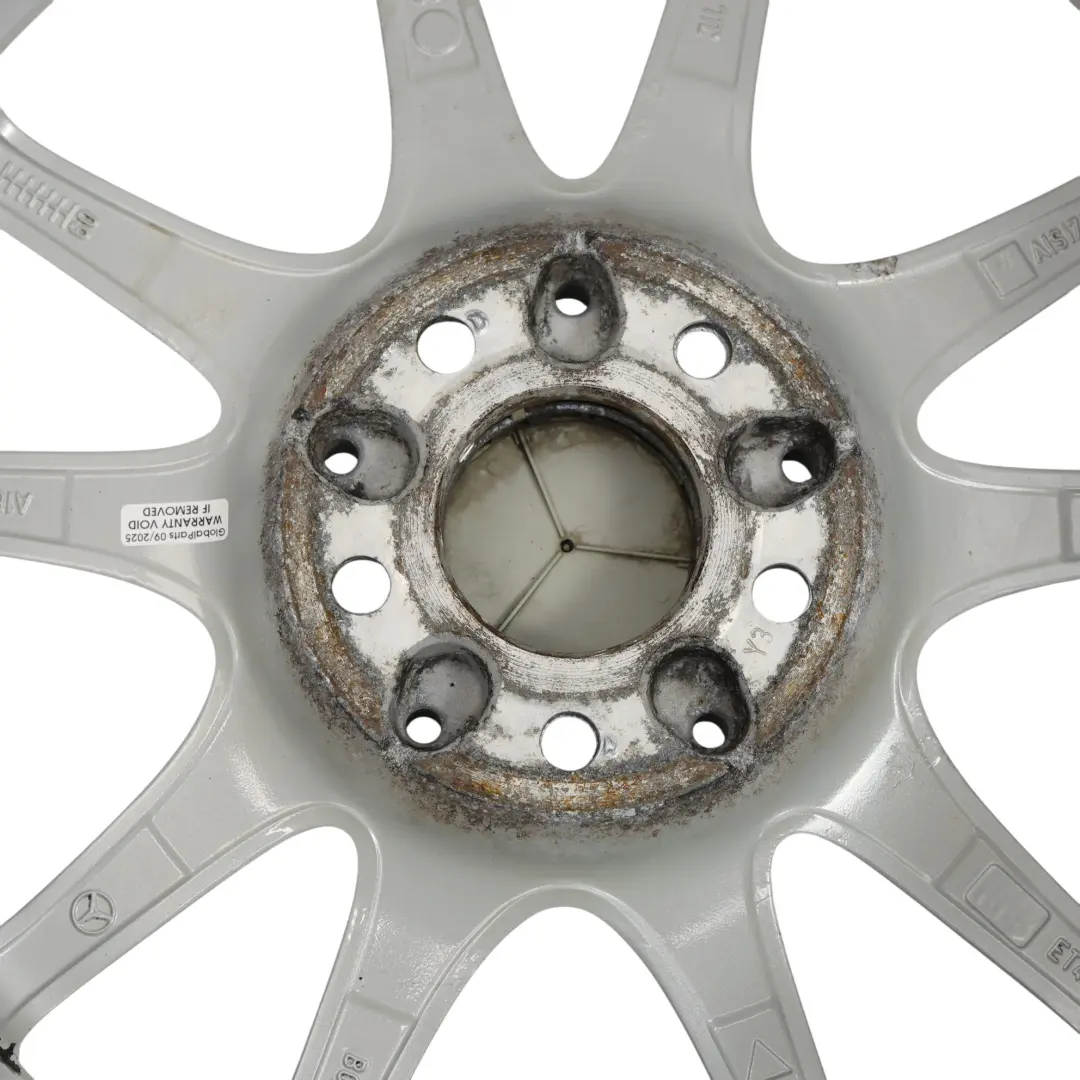  Cerchio Mercedes W169 W245 Argento Lega 17" 7J Et:49 - SKU A1694012602-2 - Numero di parte A1694012602