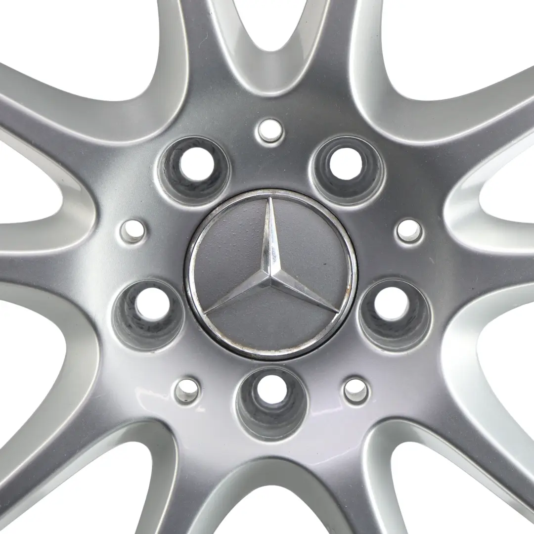 Wheel Rim Mercedes W169 W245 Silver Alloy 17" 7J ET:49 - SKU A1694012602-2 - Part number A1694012602