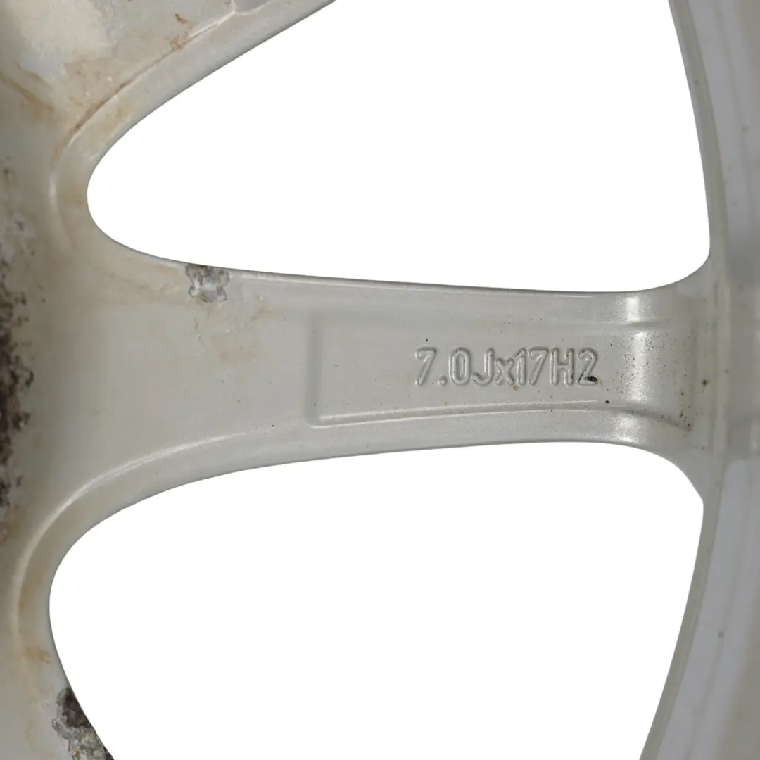 Rim Mercedes W169 W245 Silver Alloy 17" 7J ET:49 to Wheel with Part number A1694012602 Wheel Rim Mercedes W169 W245 Silver Alloy 17" 7J ET:49 - SKU A1694012602-3 - Part number A1694012602