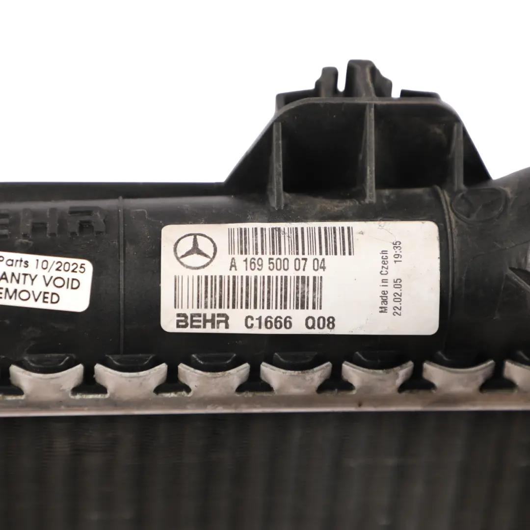 Mercedes W169 W245 Engine Radiator Air Cooling Unit A1695000704 A1695000503 - SKU A1695000003-1 - Part number A1695000003