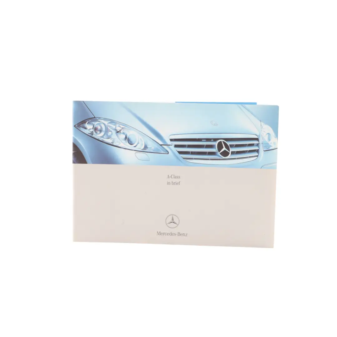 Service Booklet Book Set Pouch Case Wallet to Mercedes W169 with Part number A1695843382 Mercedes W169 Service Booklet Book Set Pouch Case Wallet - SKU A1695843382 - Part number A1695843382