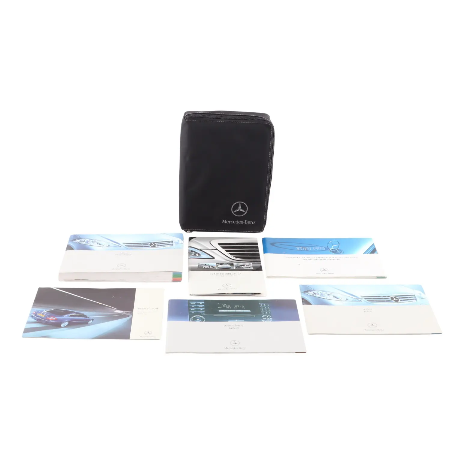 Mercedes W169 Service Booklet Book Set Pouch Case Wallet A1695843382