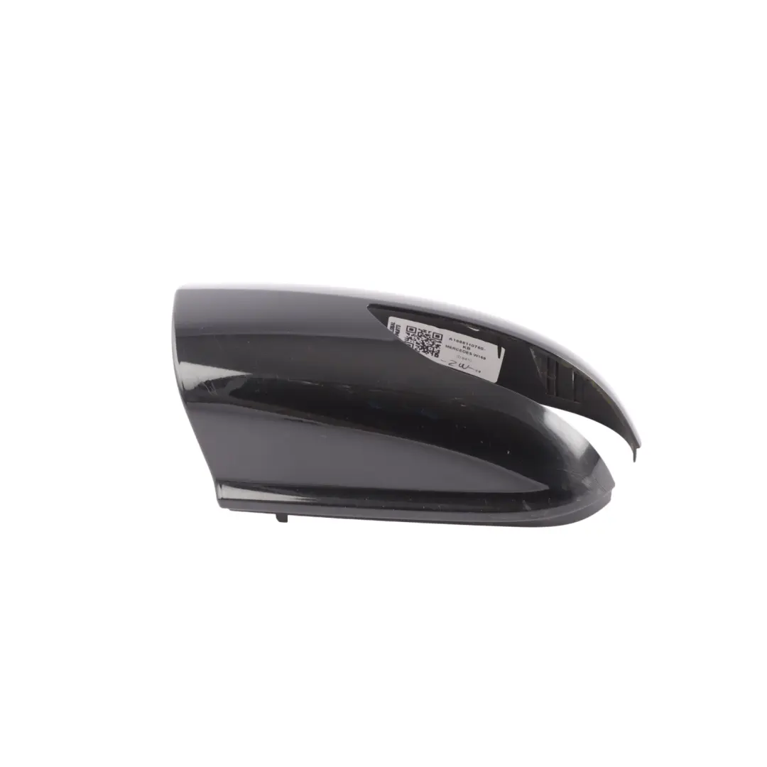 Mercedes W169 W245 Left N/S Cover Wing Mirror Housing Kosmos Black - SKU A1698110760-KB - Part number A1698110760