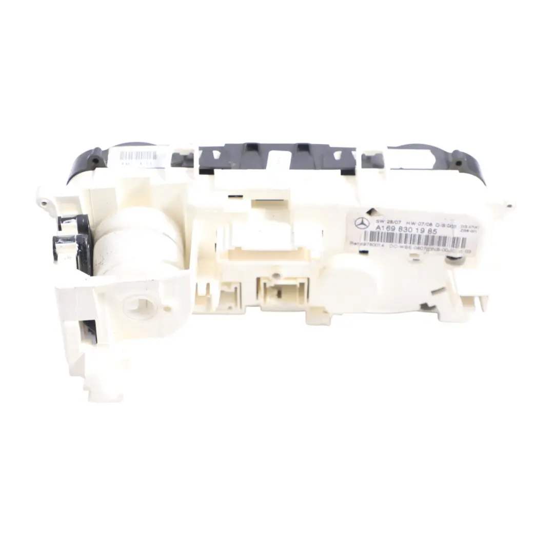 Heater Climate Control Unit Switch Panel to Mercedes W169 W245 with Part number A1698301985 Mercedes W169 W245 Heater Climate Control Unit Switch Panel - SKU A1698301985-1 - Part number A1698301985