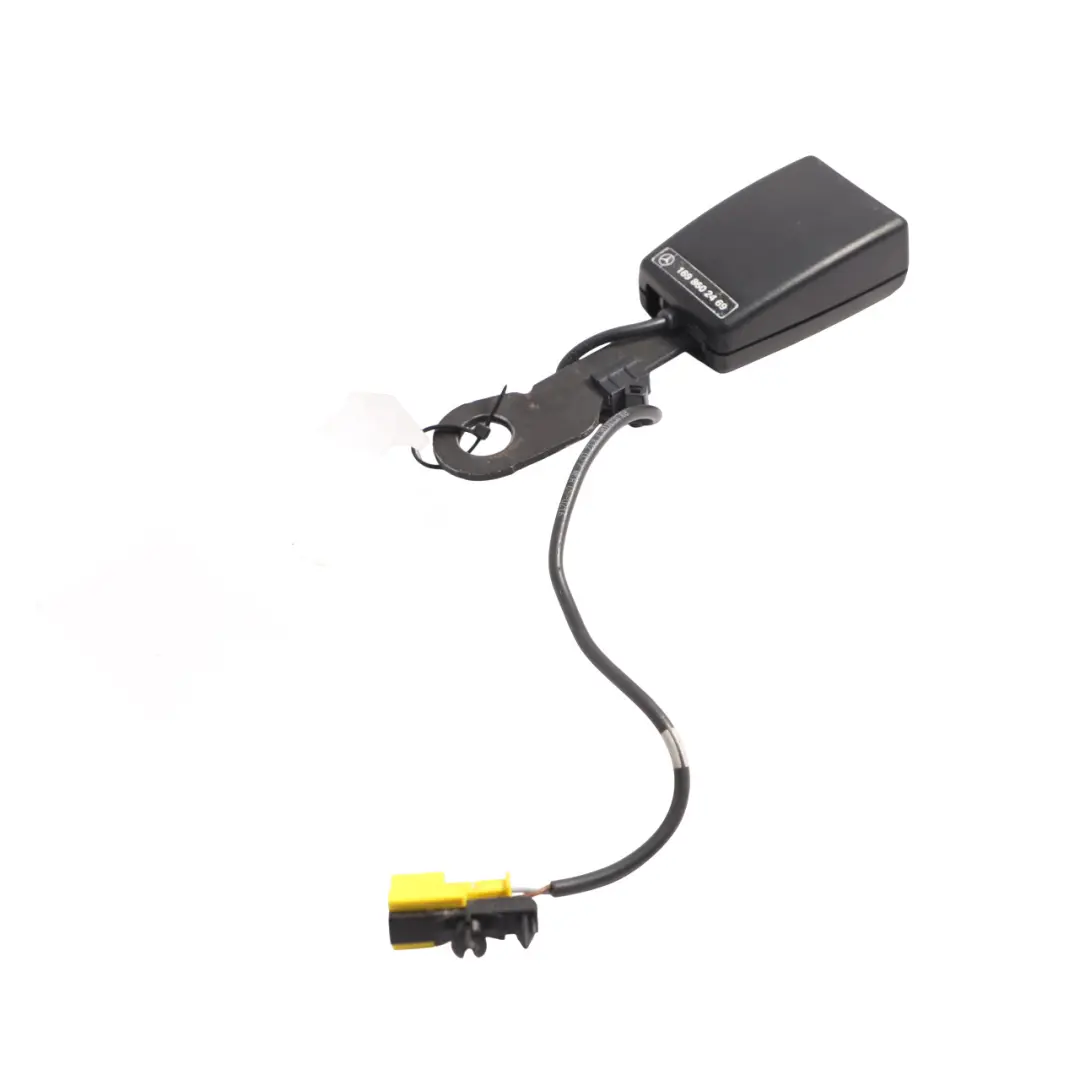 Belt Buckle Rear Right O/S Seat Belt Latch to Mercedes W169 W245 Seat with Part number A1698602469 Mercedes W169 W245 Seat Belt Buckle Rear Right O/S Seat Belt Latch - SKU A1698602469-1 - Part number A1698602469