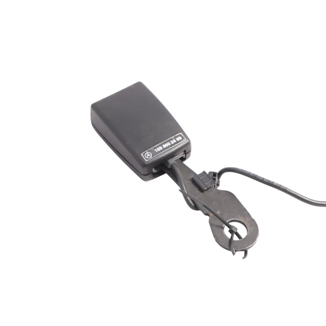 Mercedes W169 W245 Seat Belt Buckle Rear Right O/S Seat Belt Latch - SKU A1698602469-1 - Part number A1698602469