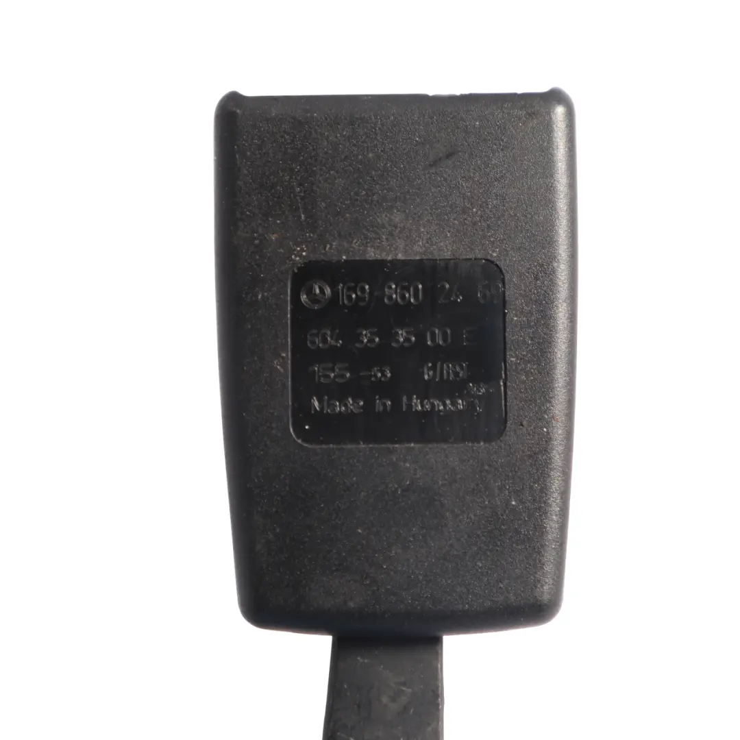 Mercedes W169 W245 Seat Belt Buckle Rear Right O/S Seat Belt Latch - SKU A1698602469-1 - Part number A1698602469
