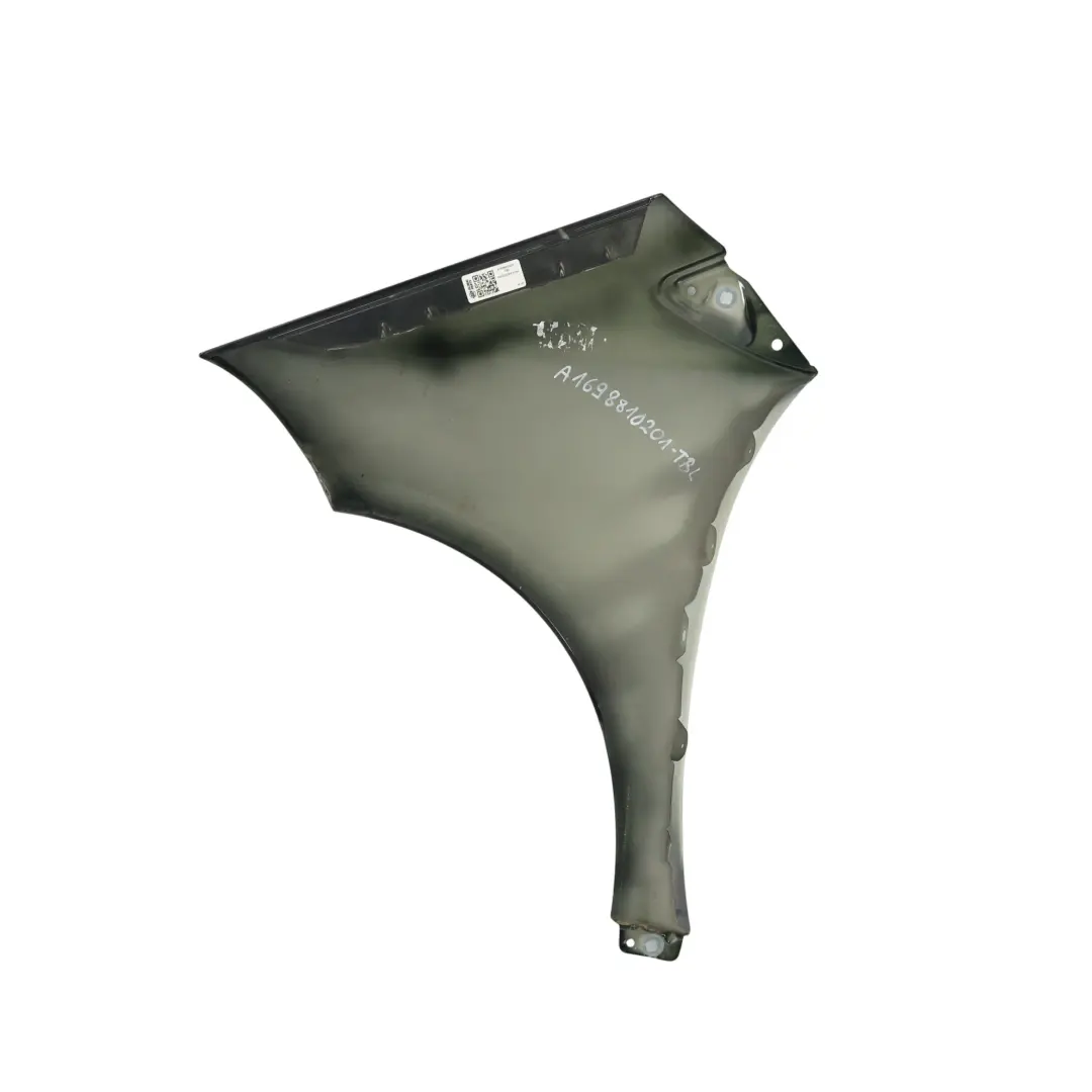Panneau Latéral Avant Droit Cache Aile Tropical Black Noir - 160 pour Mercedes W169 à propos du numéro de pièce A1698810201 Mercedes W169 Panneau Latéral Avant Droit Cache Aile Tropical Black Noir - 160 - SKU A1698810201-TBL - Numéro de pièce A1698810201