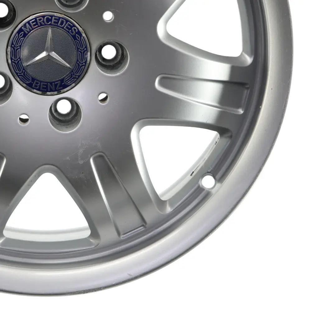  Llanta de aleación plateada Mercedes R171 16" 7J ET:34 7-Hole - SKU A1714010902-2 - Número de pieza A1714010902
