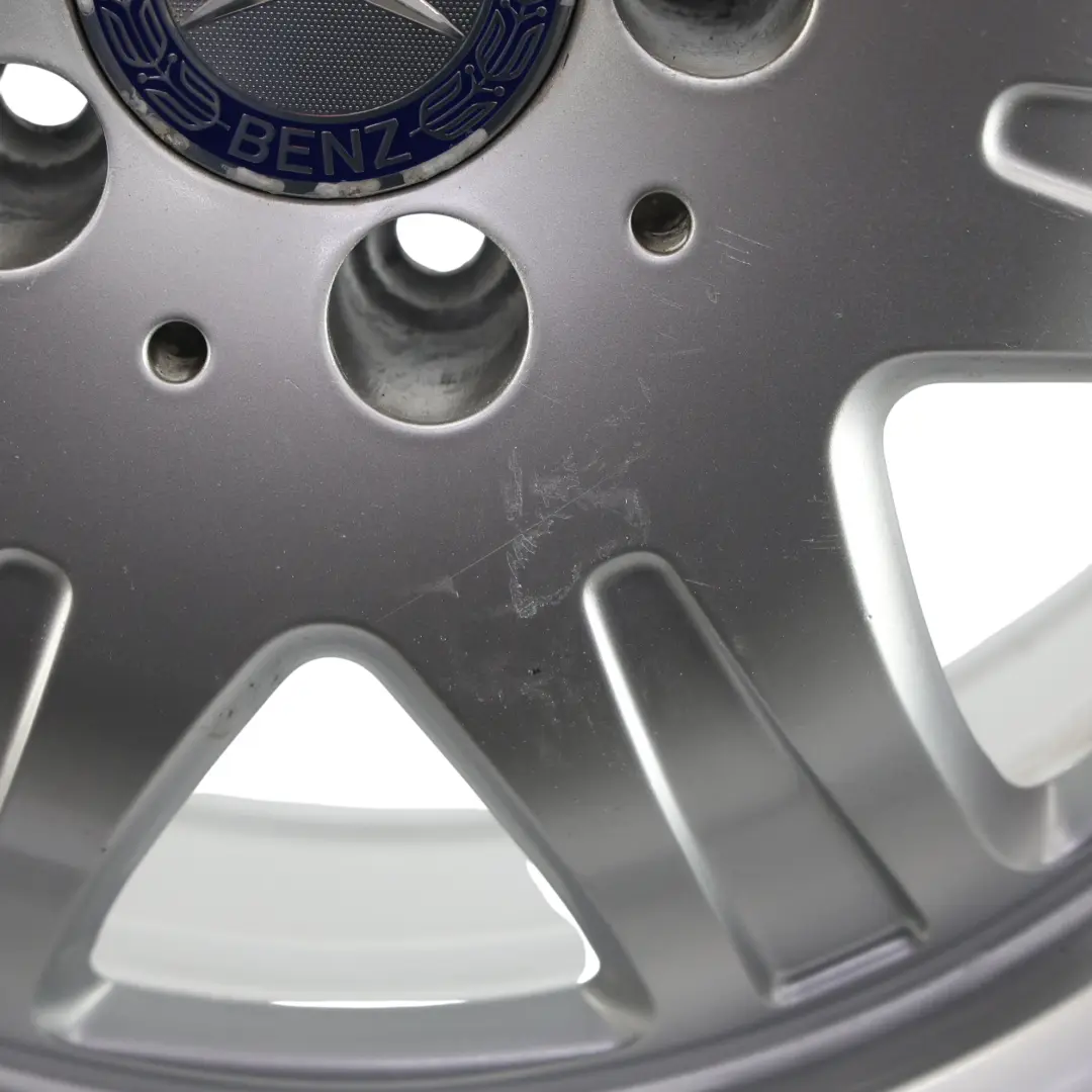 Mercedes R171 Silberne Leichtmetallfelge 16" 7J ET:34 7-Loch - SKU A1714010902-2 - Teilenummer A1714010902