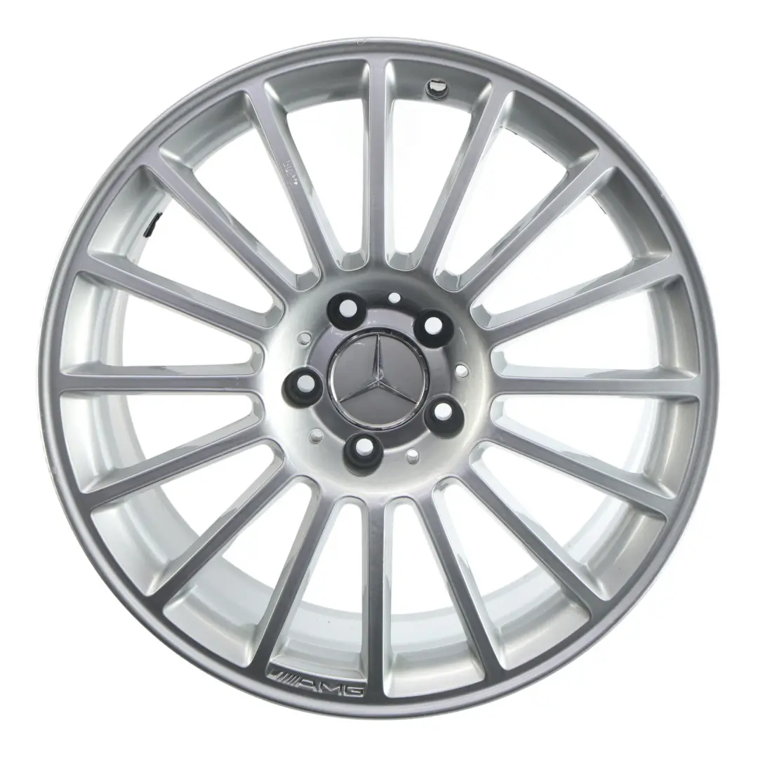 Argento Cerchio In Lega 18" 8.5J ET:30 per Mercedes SLK R171 AMG con numero di parte A1714011902 Mercedes SLK R171 AMG Argento Cerchio In Lega 18" 8.5J ET:30 - SKU A1714011902-4 - Numero di parte A1714011902