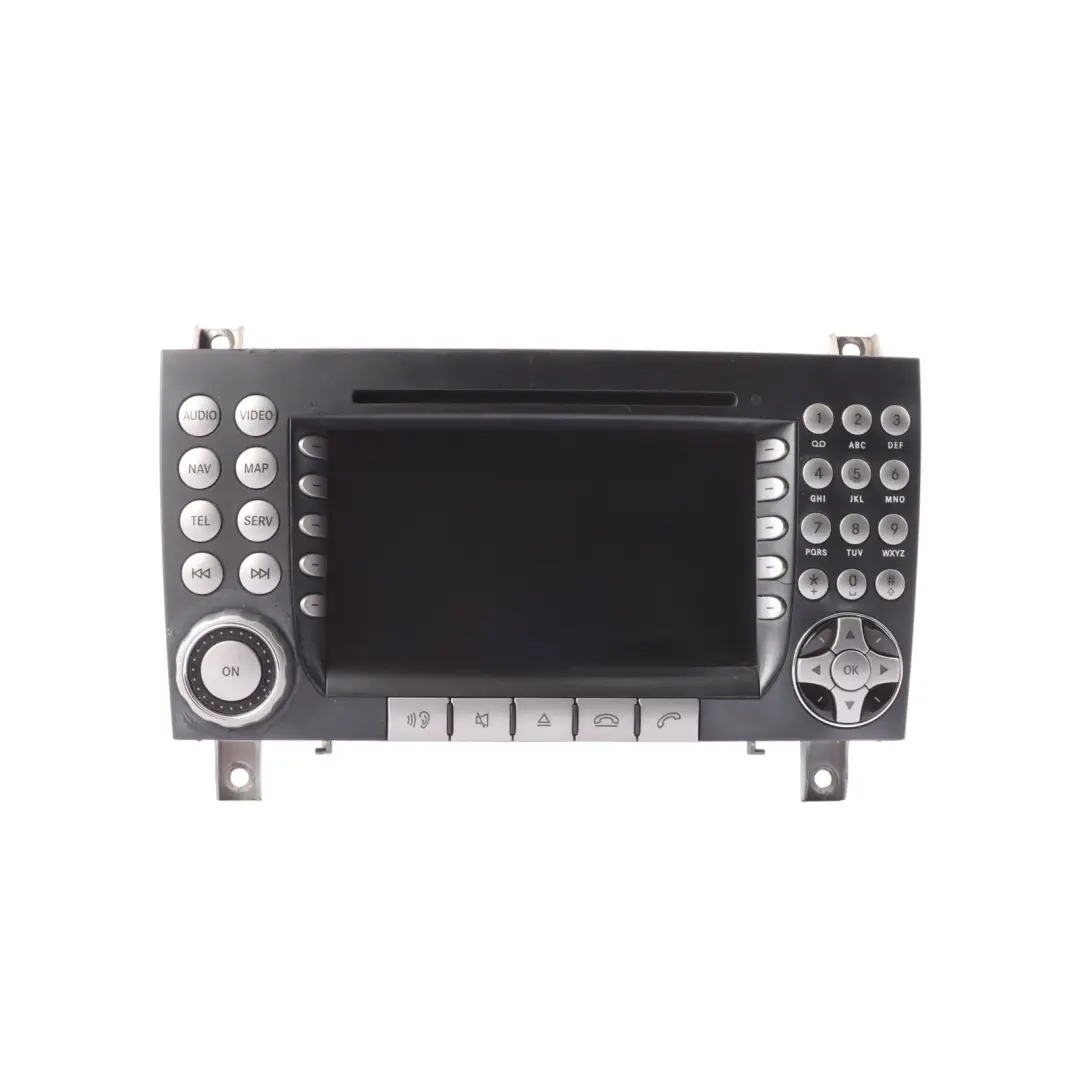 Head Unit Radio Player Sat Nav Comand DVD APS to Mercedes R171 with Part number A1718203389 Mercedes R171 Head Unit Radio Player Sat Nav Comand DVD APS - SKU A1718203389-1 - Part number A1718203389