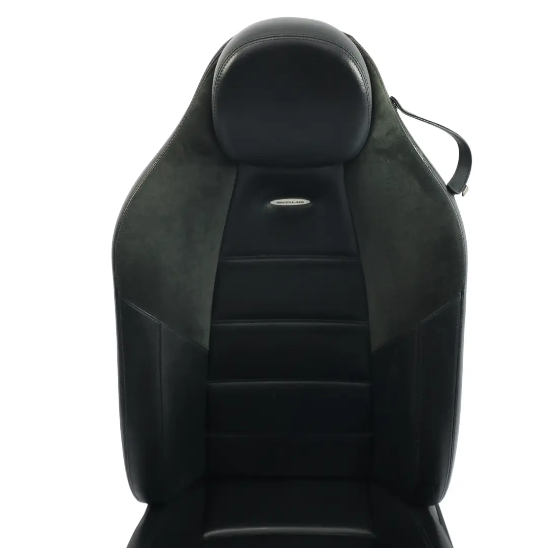 Fotel Przedni Lewy Pamięć Grzany Czarna Skóra do Mercedes R171 SLK 55 AMG o numerze A1719103747 Mercedes R171 SLK 55 AMG Fotel Przedni Lewy Pamięć Grzany Czarna Skóra - SKU A1719103747-1 - Numer Części A1719103747