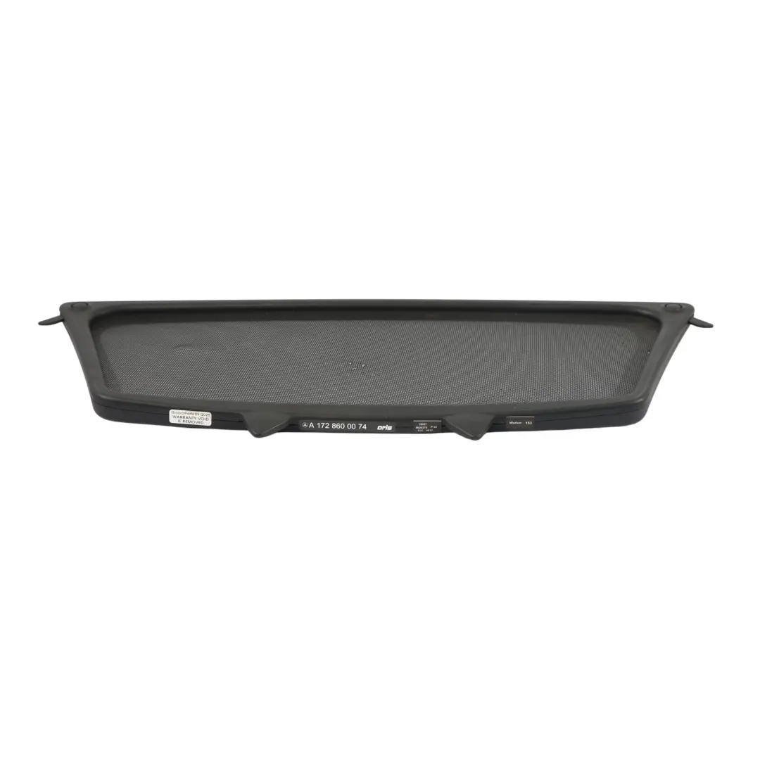 Mercedes SLK R172 Rear Wind Deflector Protection Shield Centre Panel - SKU A1728600074-2 - Part number A1728600074