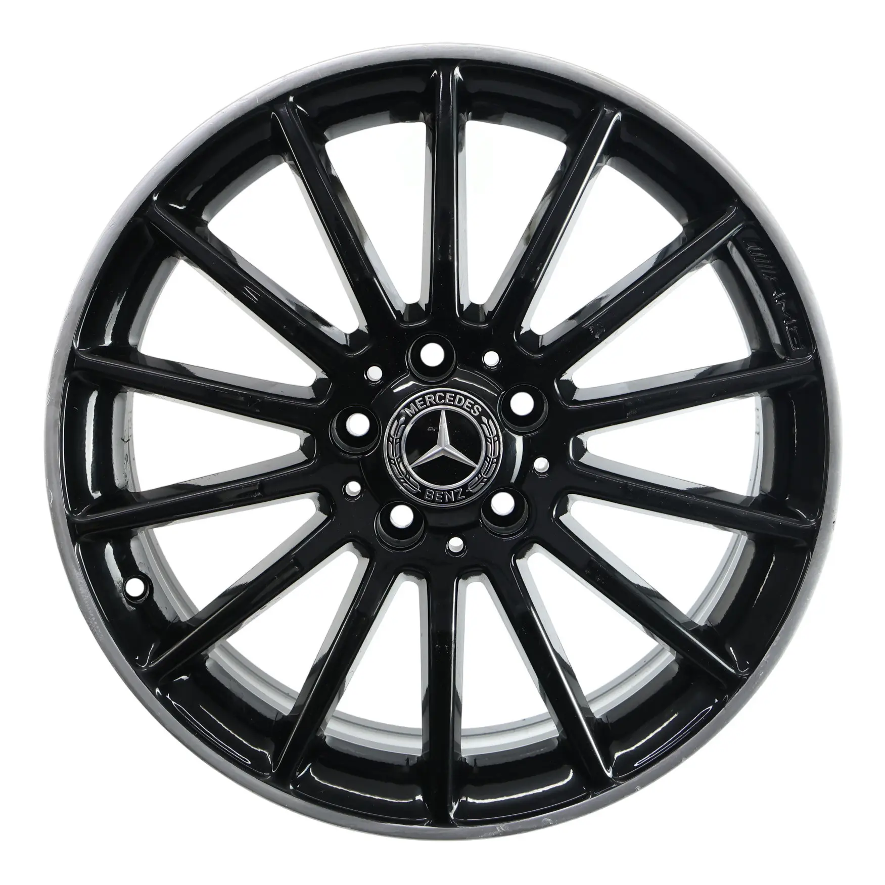 Mercedes W176 W246 AMG Black Wheel Alloy Rim 18" ET:52 7.5J A1764010200
