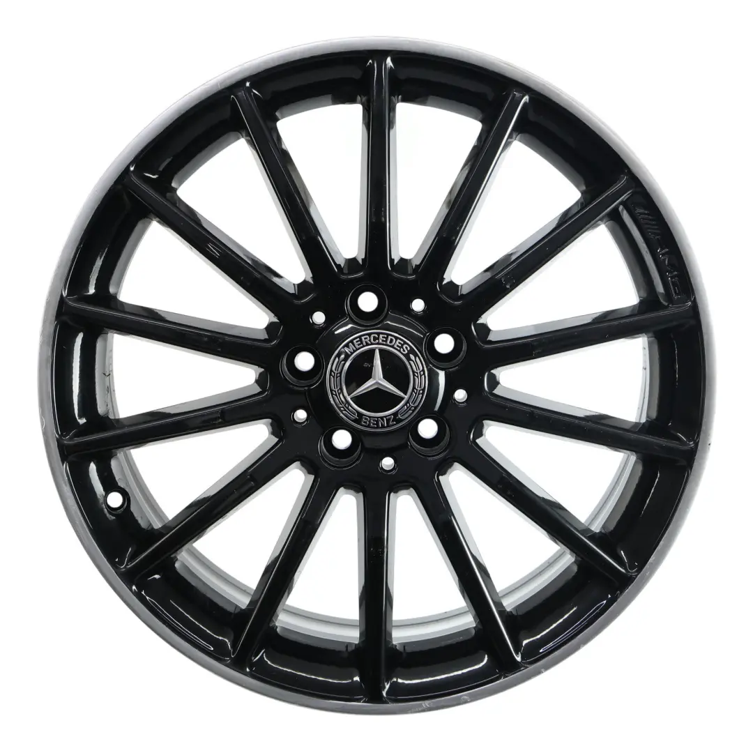 Mercedes W176 W246 AMG Cerchio in lega nero 18" ET:52 7.5J - SKU A1764010200-1 - Numero di parte A1764010200